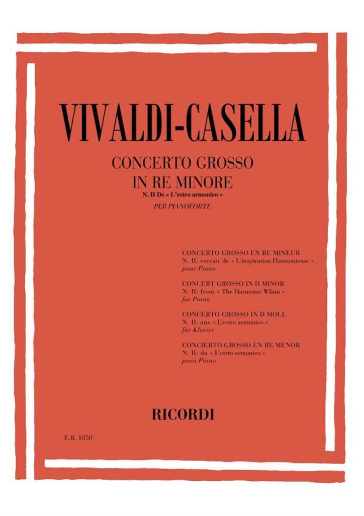 Concerto Grosso In Re